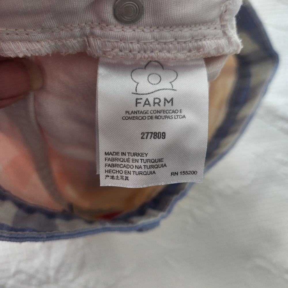 Farm rio  Yellow and Orange Women's Shorts - Picture 8 of 9